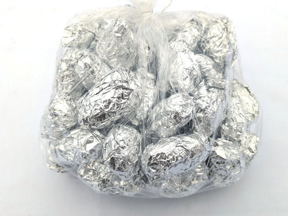 Bag of individually foil-wrapped barn owl pellets